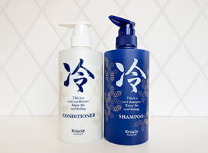 冷（ヒヤシ）シャンプー＆コンディショナー